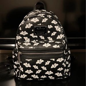 Loungefly Glow in the Dark Mickey Bat Mini Backpack